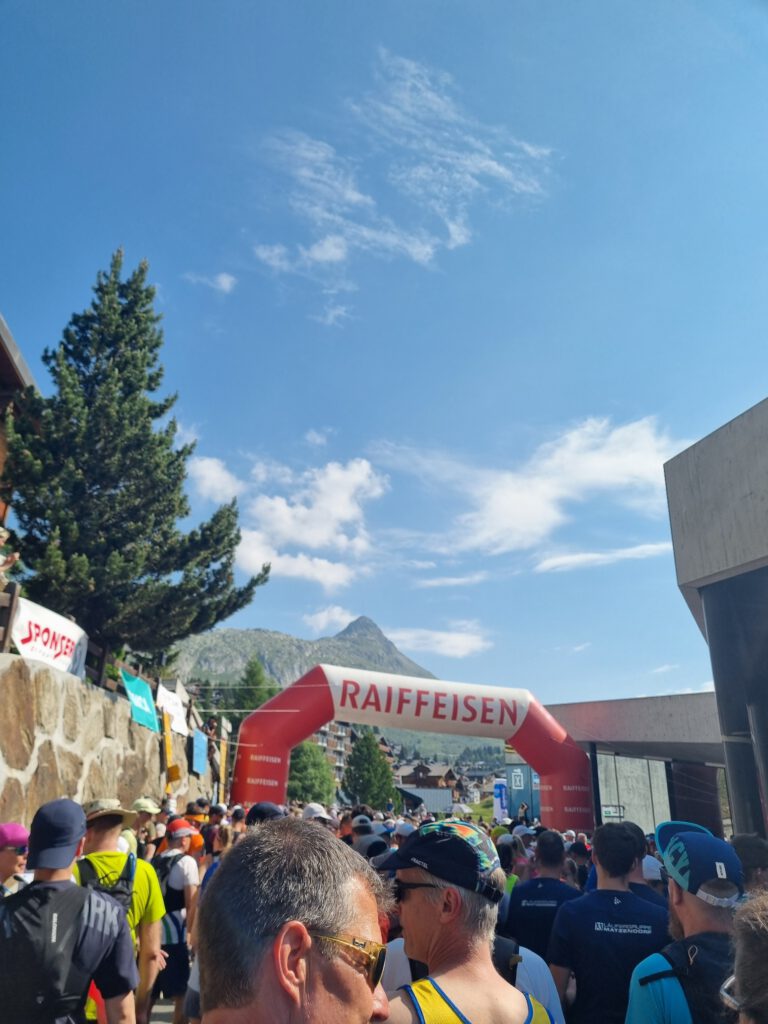 Warten auf den Start